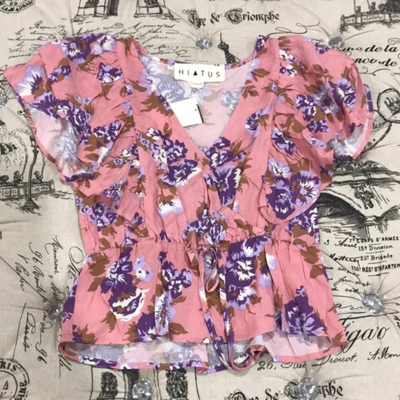 Hiatus Ruffle Layer Crop Top - Picture 4 of 6